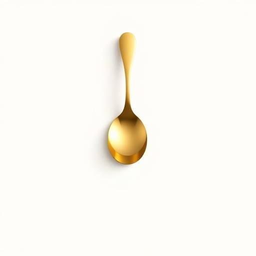 The Golden Spoon Logo featuring a stylized golden spoon