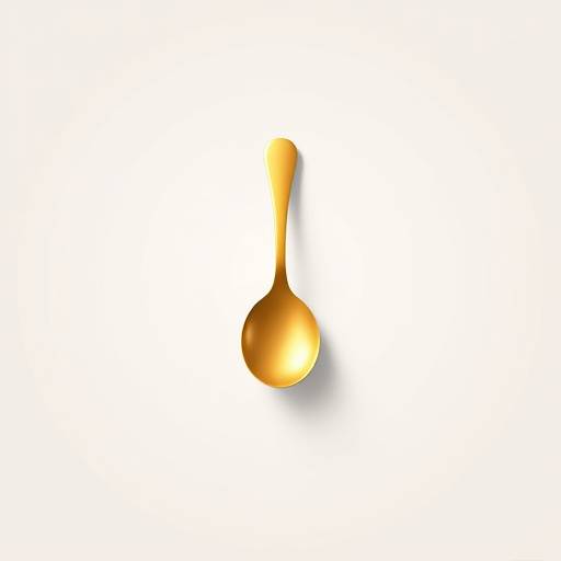 The Golden Spoon Logo featuring a stylized golden spoon